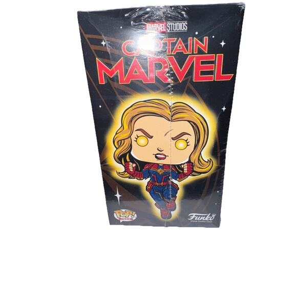 Marvel's Captain Marvel - Glow in the Dark Pop/T-Shirt (L) - FUN|KO POP! TEES - Picture 11 of 12